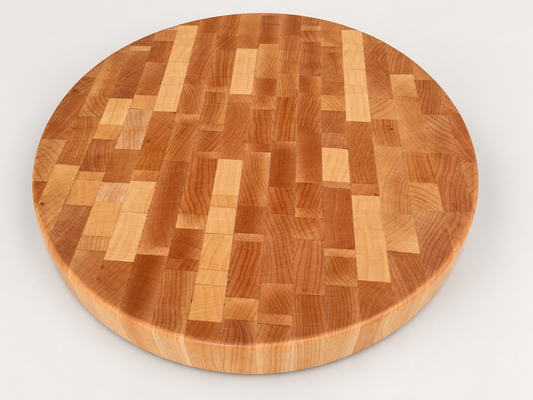 13″ Round End-Grain Cutting Board