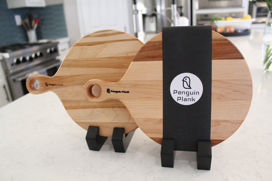 Round Hickory Cheese Board