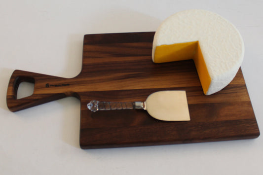 Walnut Cheese Board with Handle