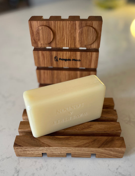 White Oak Soap Tray | Handcrafted Wooden Soap Dish