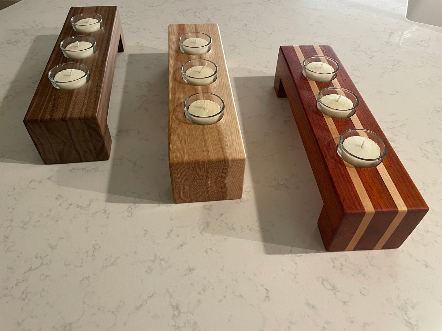 Hickory Tea Light Holder