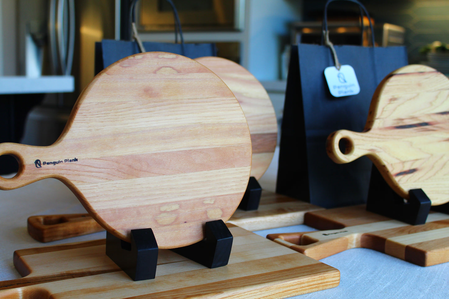 Round Maple Cheese Board