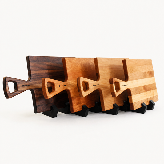 Cherry Cheese Board with Handle