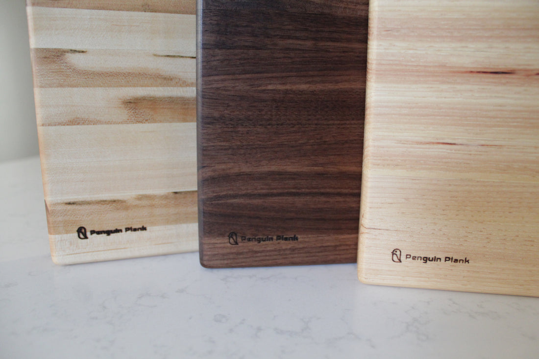The Penguin Plank Process - Making the Solid Color Cutting Boards