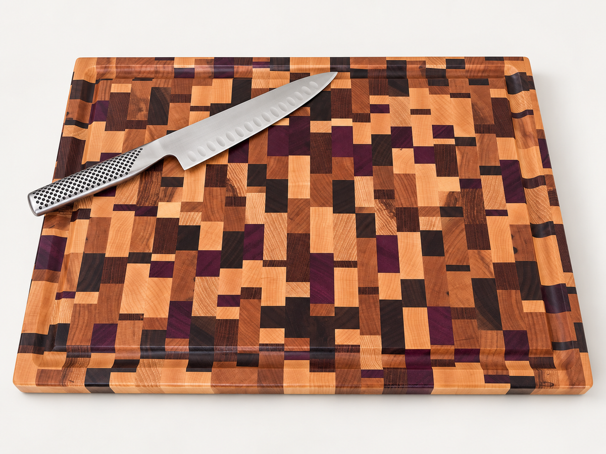 End Grain Cutting Board in Maple - view 2