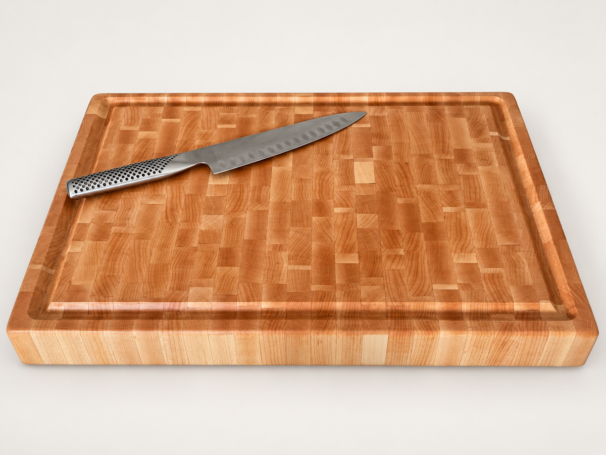 End Grain Cutting Board in Random Pattern - view 4