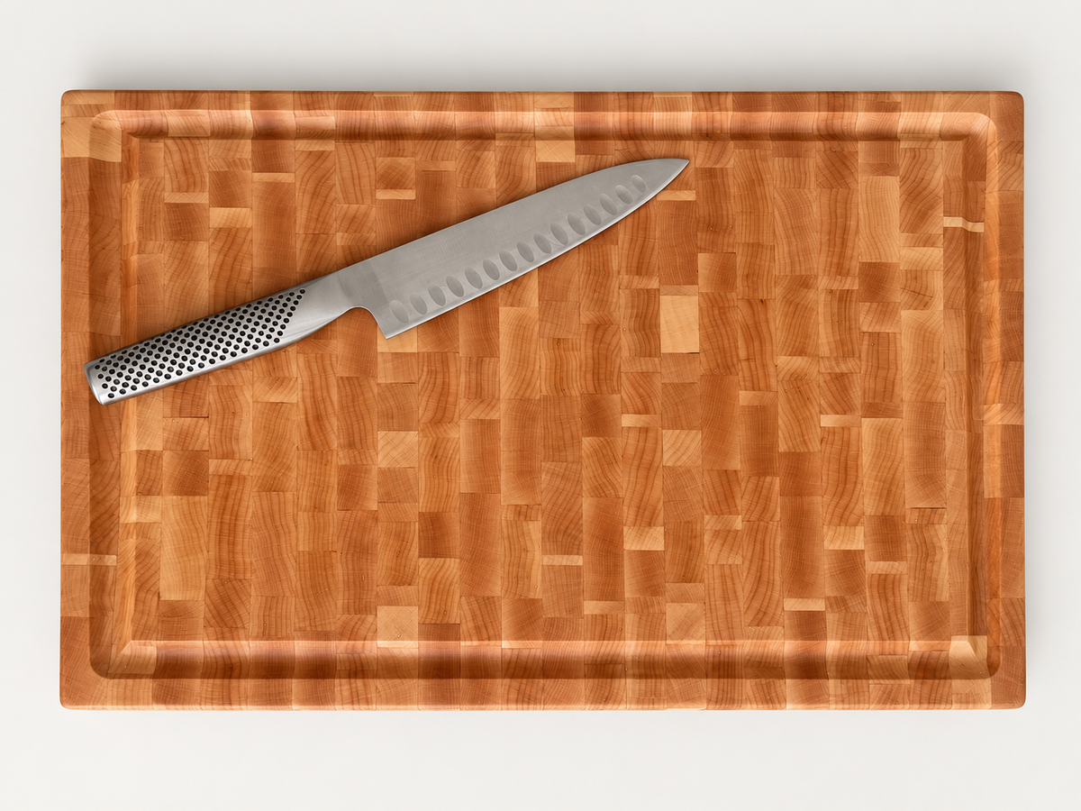 End Grain Cutting Board - handcrafted hardwood - view 8