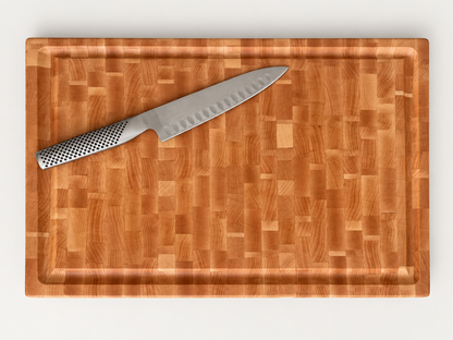 End Grain Cutting Board - handcrafted hardwood - view 8