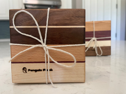 Wood Drink Coasters