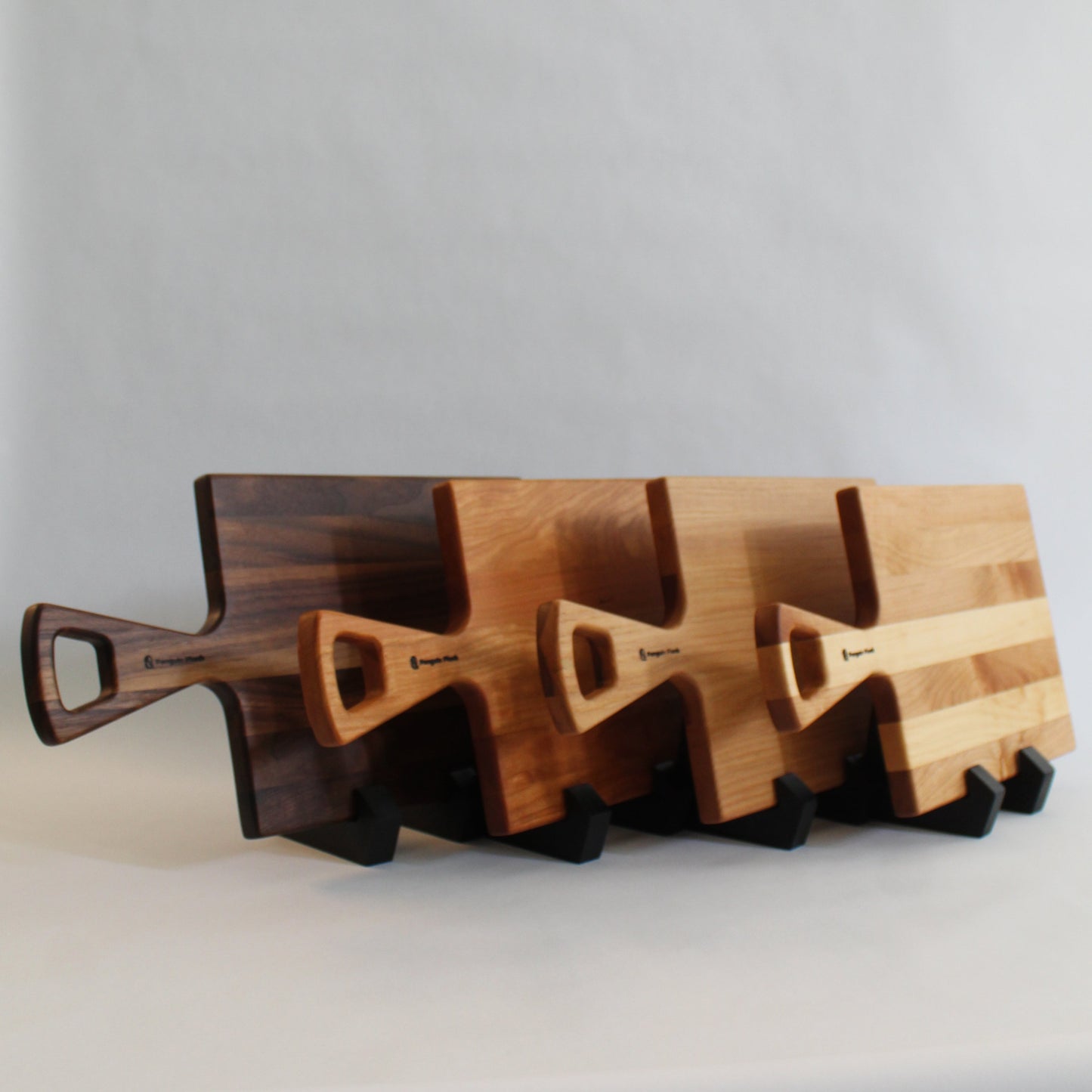 Hickory Cheese Board with Handle