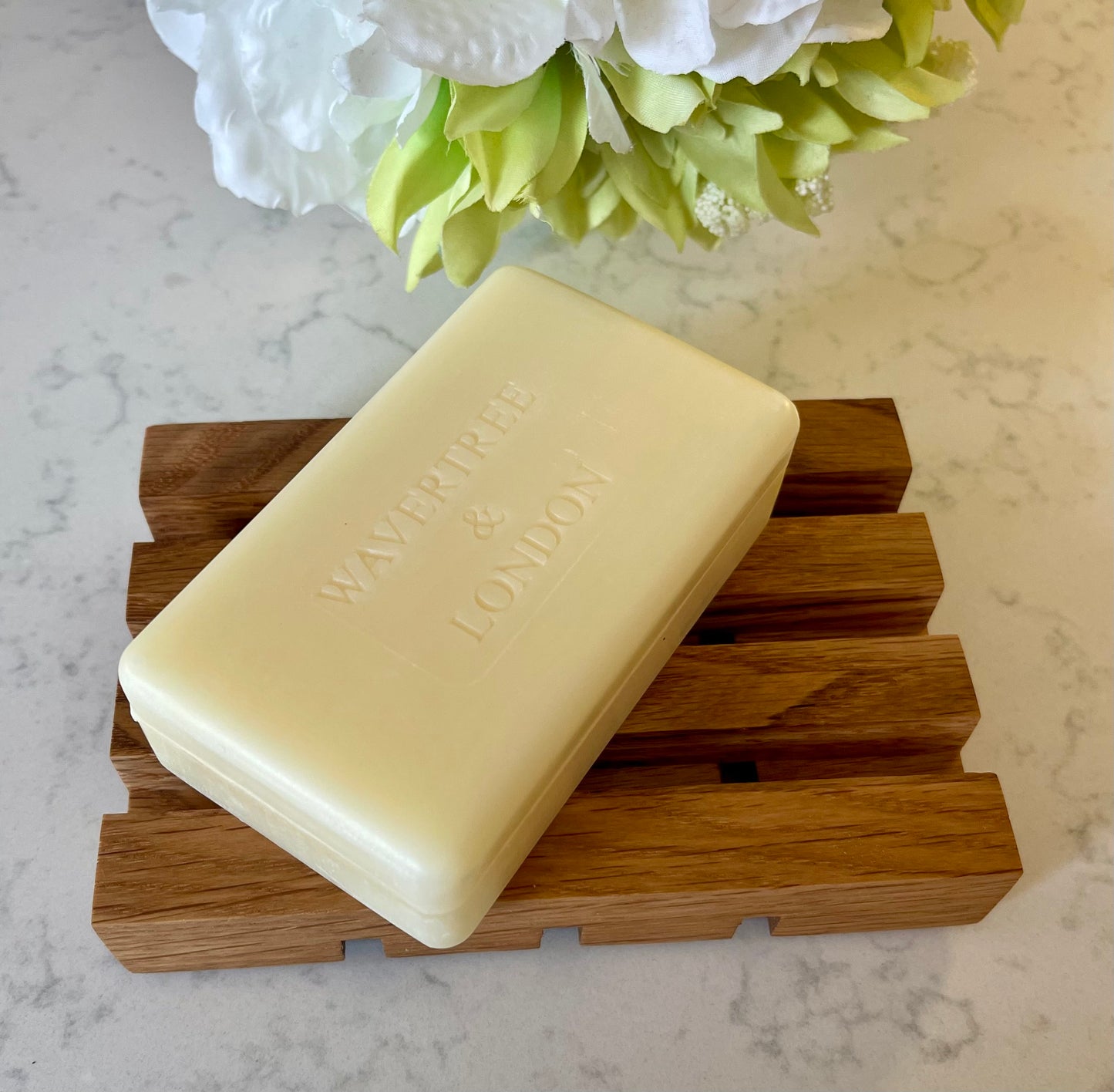 White Oak Soap Tray | Handcrafted Wooden Soap Dish