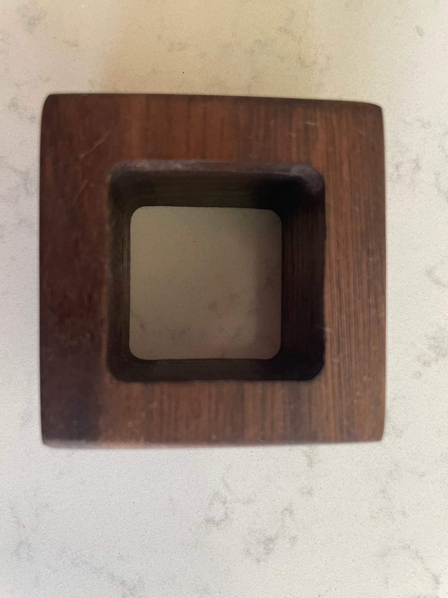 Square Hardwood Napkin Rings