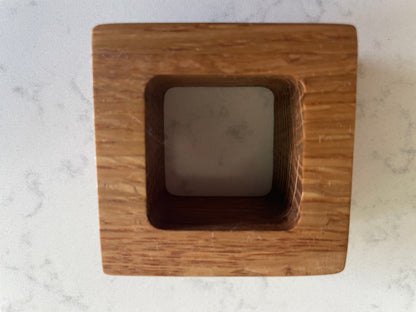 Square Hardwood Napkin Rings