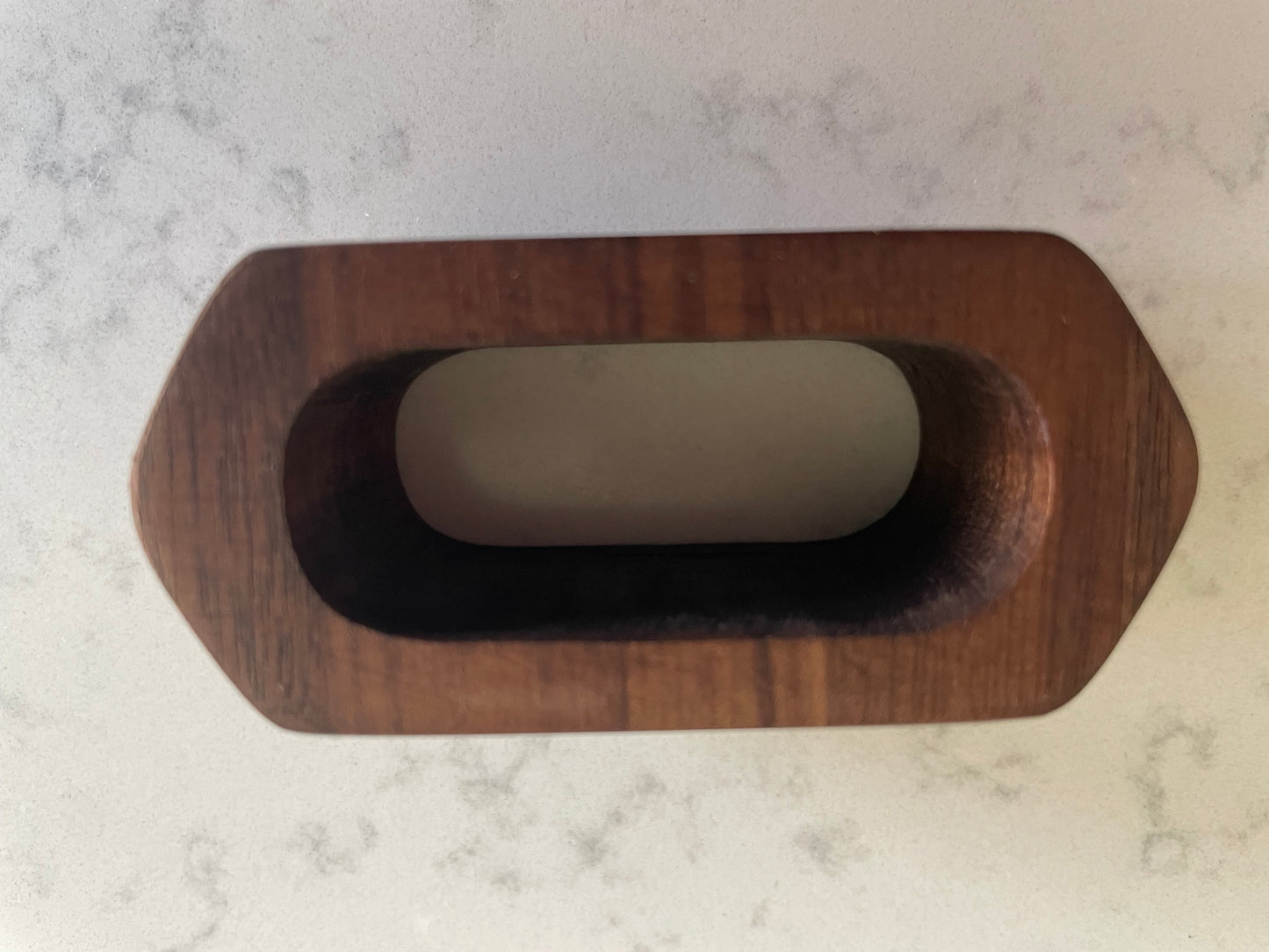 Square Hardwood Napkin Rings