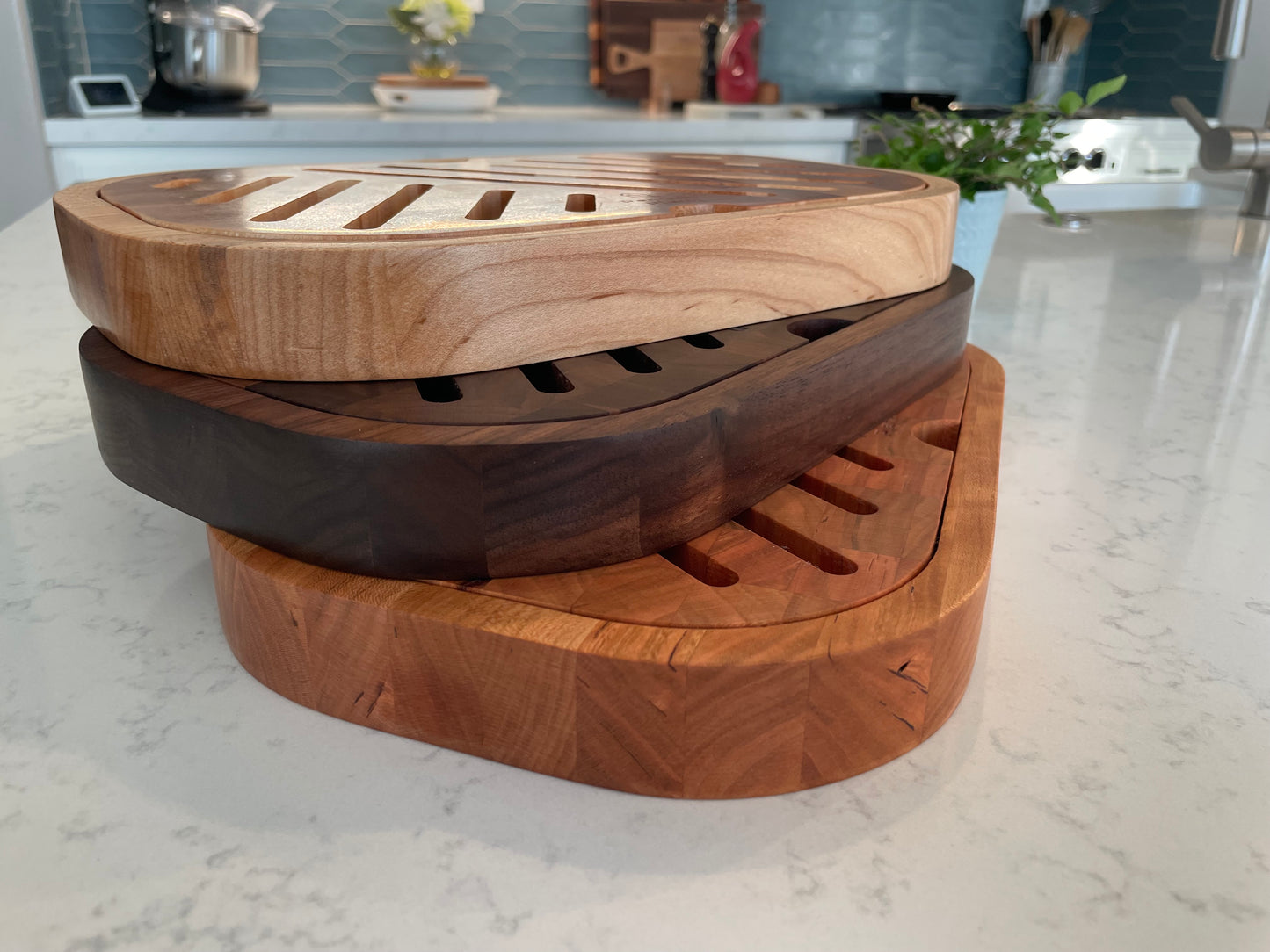 Crumb-Catching Bread Board