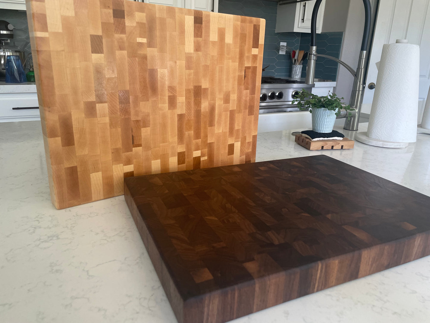 End Grain Cutting Board ~ 13" x 18"