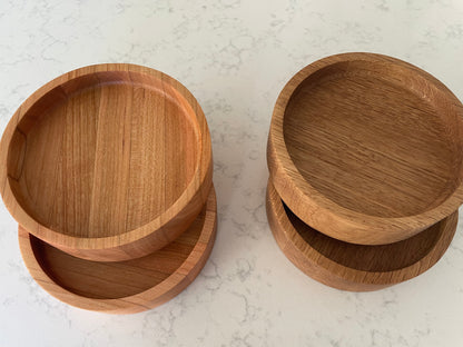 Handcrafted Hardwood Bottle Caddy