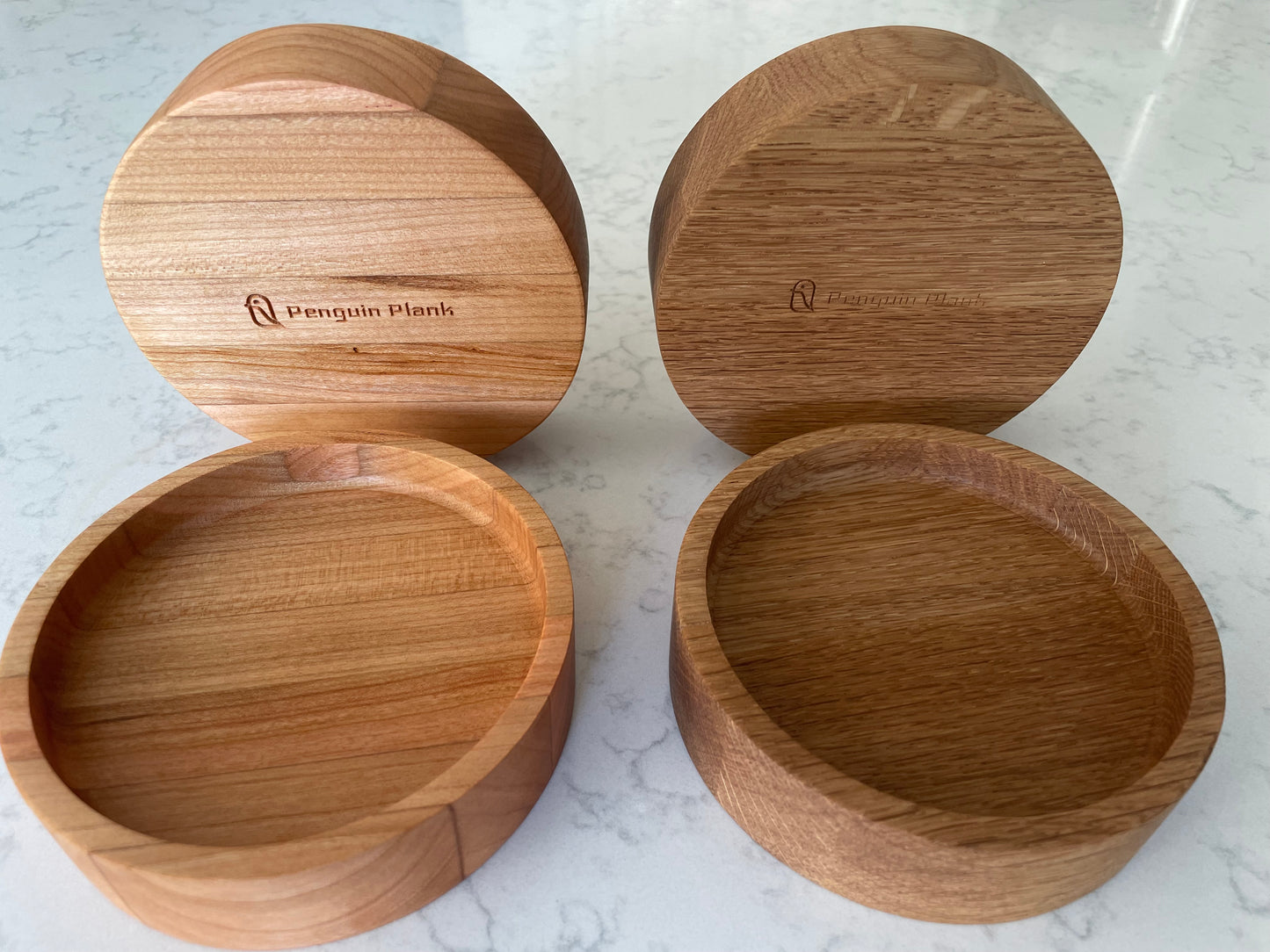 Handcrafted Hardwood Bottle Caddy