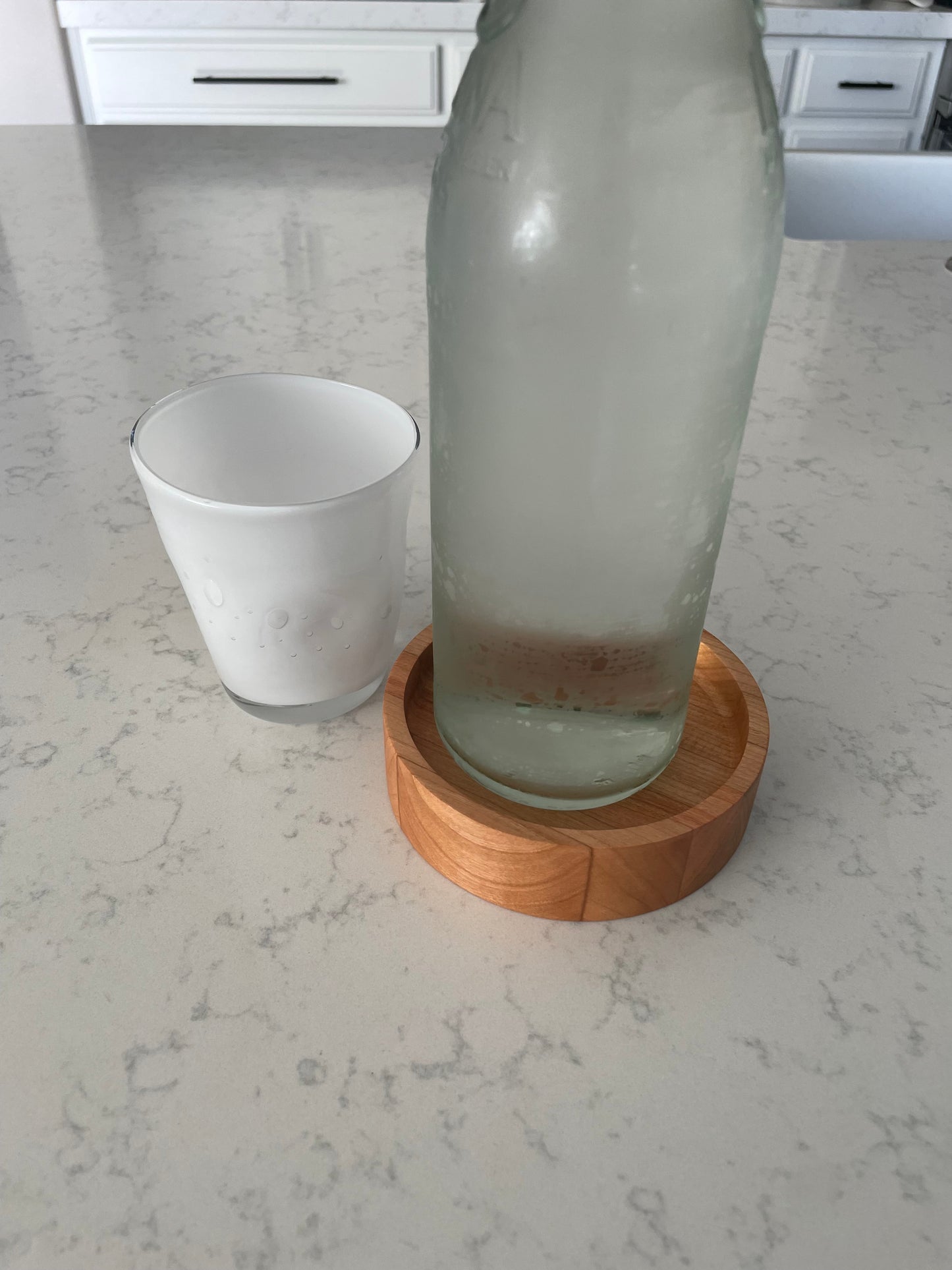 Handcrafted Hardwood Bottle Caddy