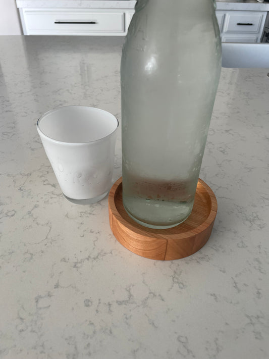 Handcrafted Hardwood Bottle Caddy