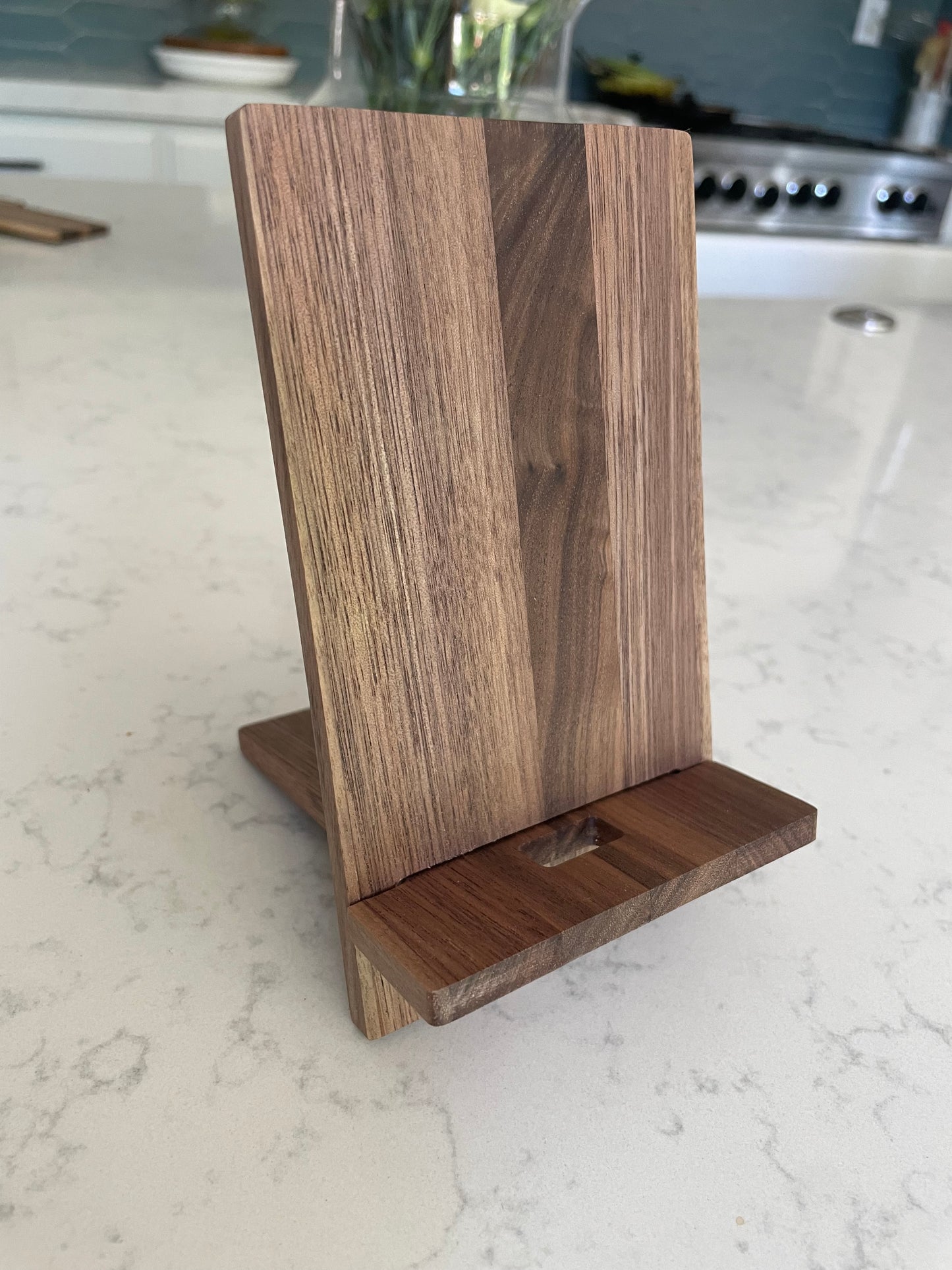 Portable Hardwood Phone Stand