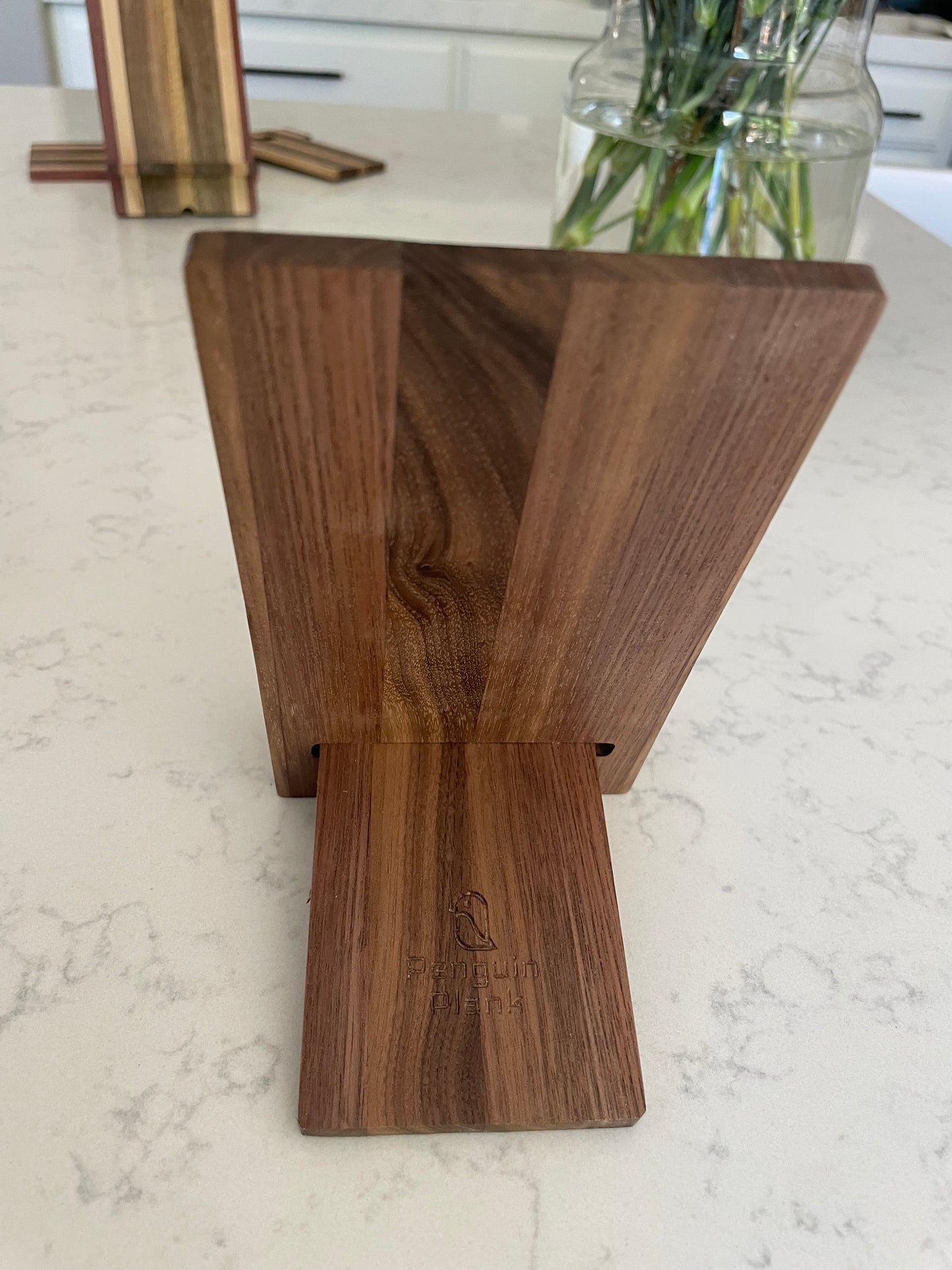 Portable Hardwood Phone Stand