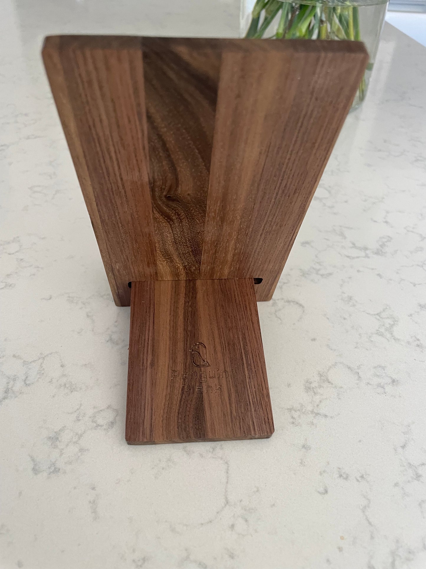 Portable Hardwood Phone Stand