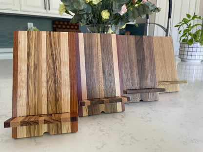 Portable Hardwood Phone Stand