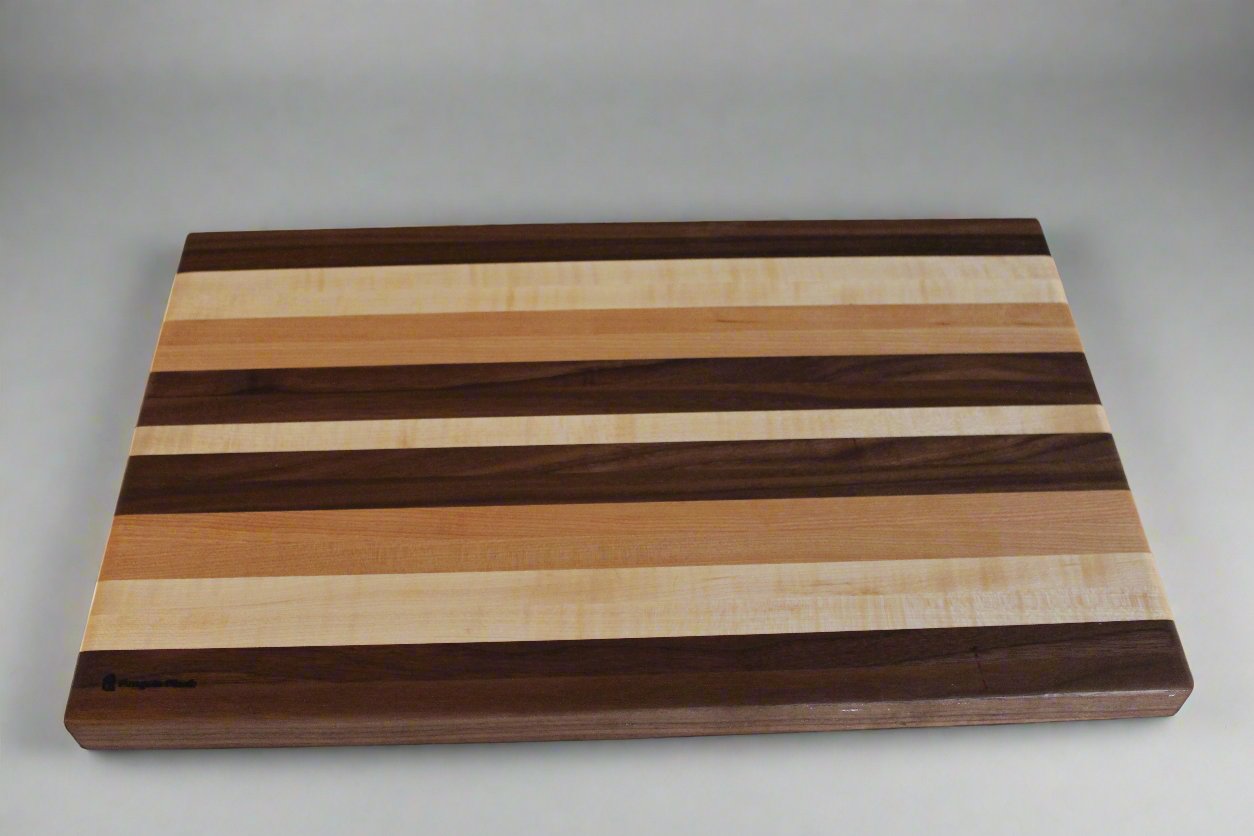 Walnut Maple and Cherry Cutting Board