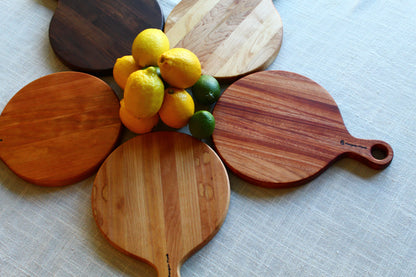 Round Walnut Cheese Board