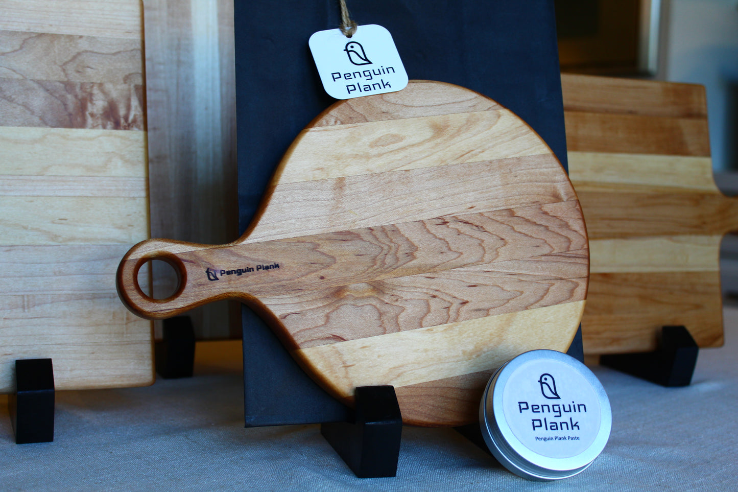 Round Maple Cheese Board