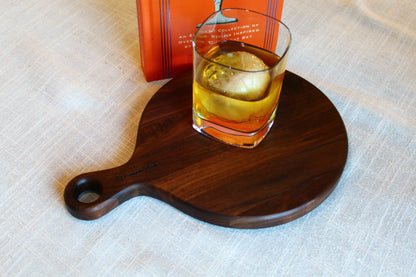 Round Walnut Cheese Board