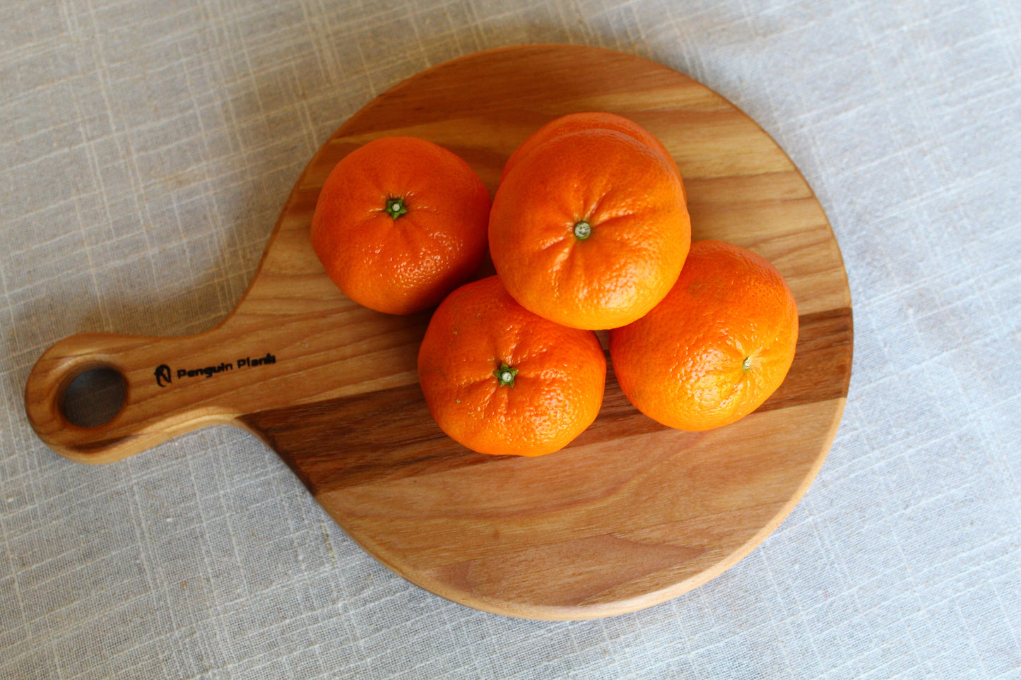 Round Maple Cheese Board