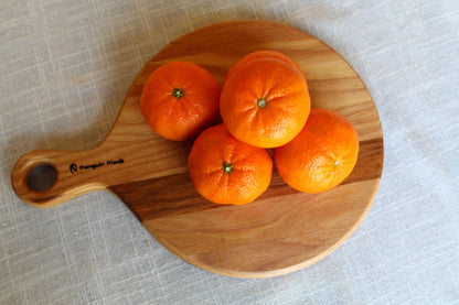 Round Maple Cheese Board