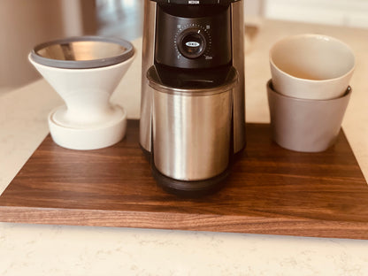 Solid Wood Countertop Coffee Riser