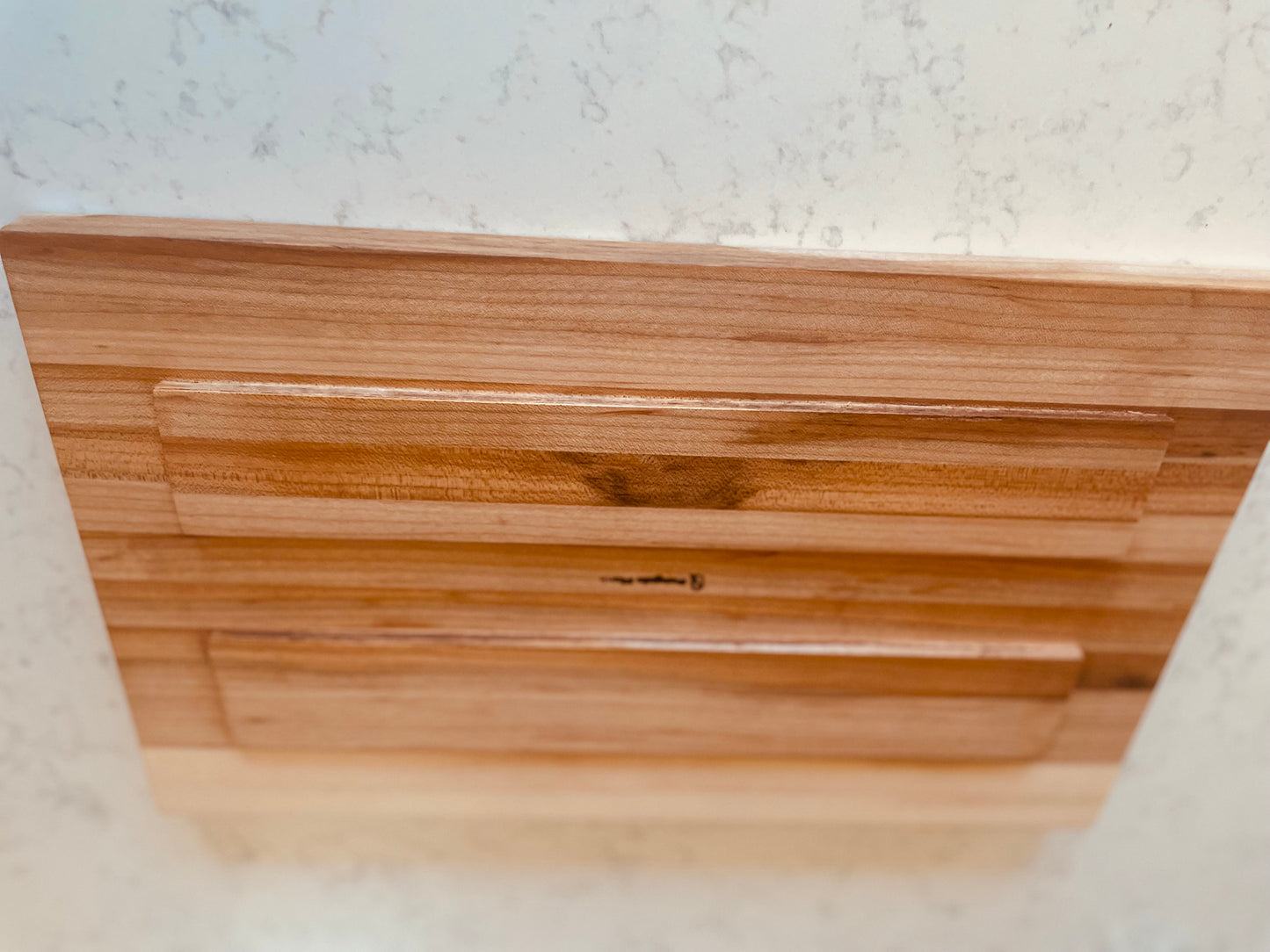 Solid Wood Countertop Coffee Riser