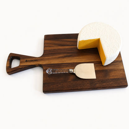 Walnut Cheese Board with Handle